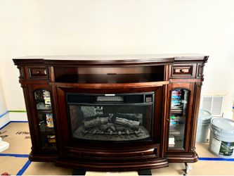 Electric Wood Fireplace