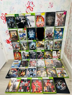 Microsoft Xbox 360 Games, These are collectible games send me offer