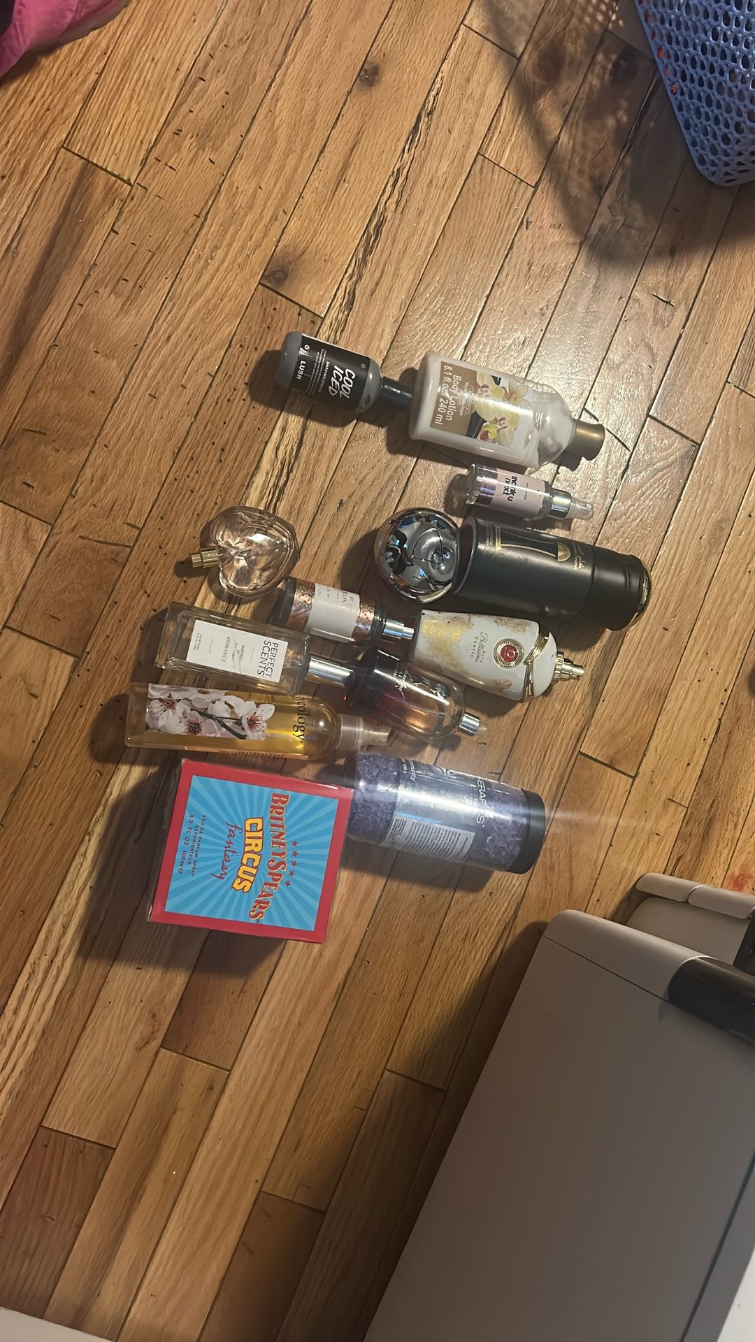 13 new & used perfume, lotion 