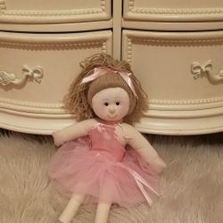 Ballerina Plush Doll