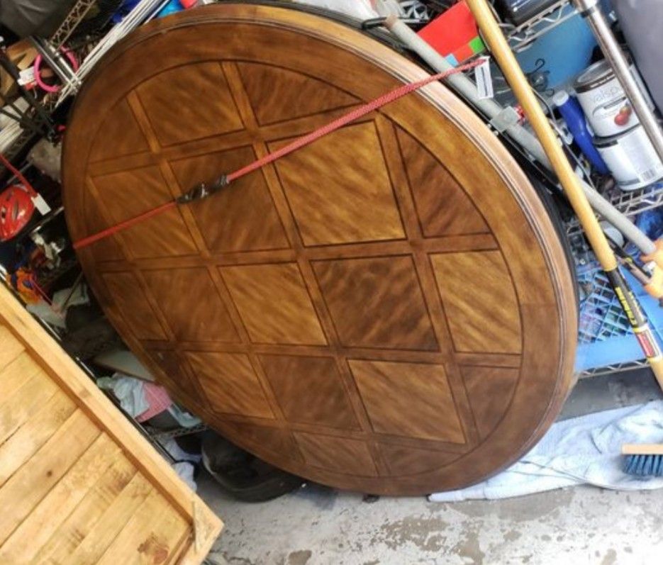 6 ft round dining table