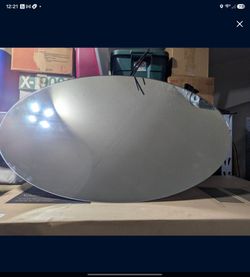 24"x 36" Oval Bathroom Mirror