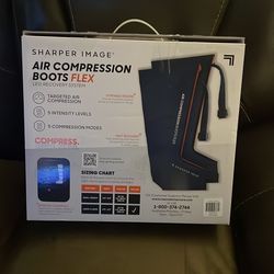 Sharper Image Air Compression Boots L-LX