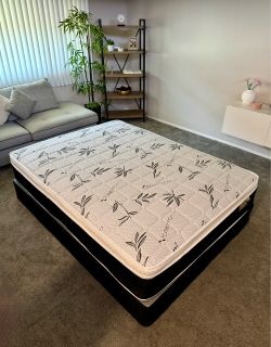 New Mattress and Box Spring Queen Set