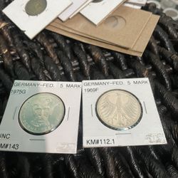 Germany Silver Coins 