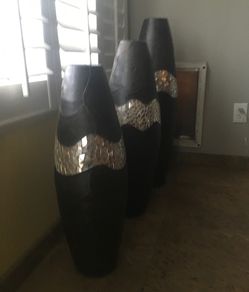 3x vases Small, Medium, Big