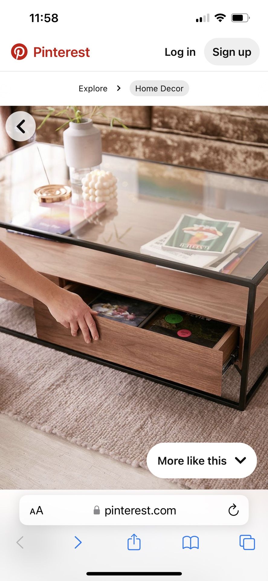 Urban Outfitters ‘Dahlia Coffee table’