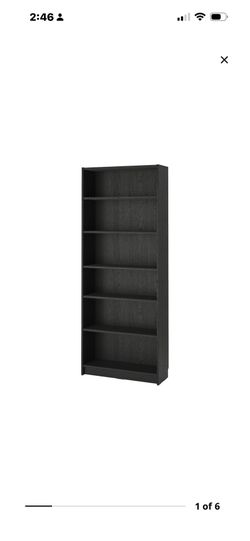 Billy Book case-black