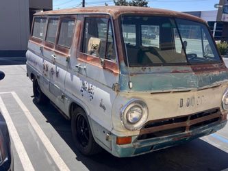 1966 Dodge A100 shorty van…. amazing patina… LS1… 4L60 trans … power disc brakes in front… electric power steering.. new gauges… tons of work done to 