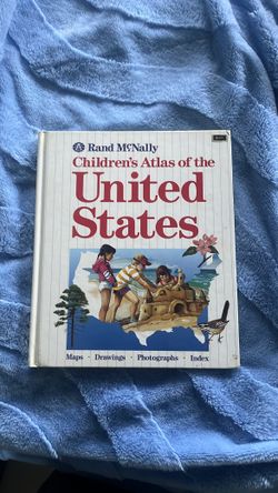 Rand McNally Children's Atlas of the United States (1989, Hardcover)