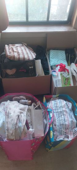 Mixed Lot of Baby and Women's Clothing plus more stuff