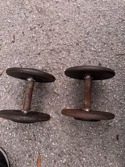 25 Lbs Dumbells