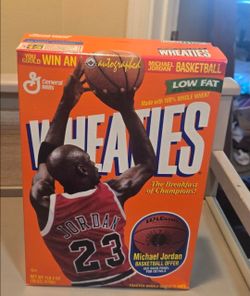 Michael Jordan Collectible Wheaties Cereal Box
