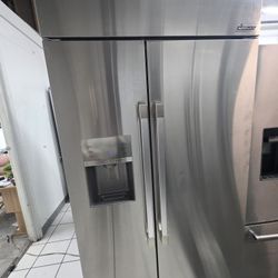 42" DACOR BUILT IN STAINLESS STEEL REFRIGERATOR 