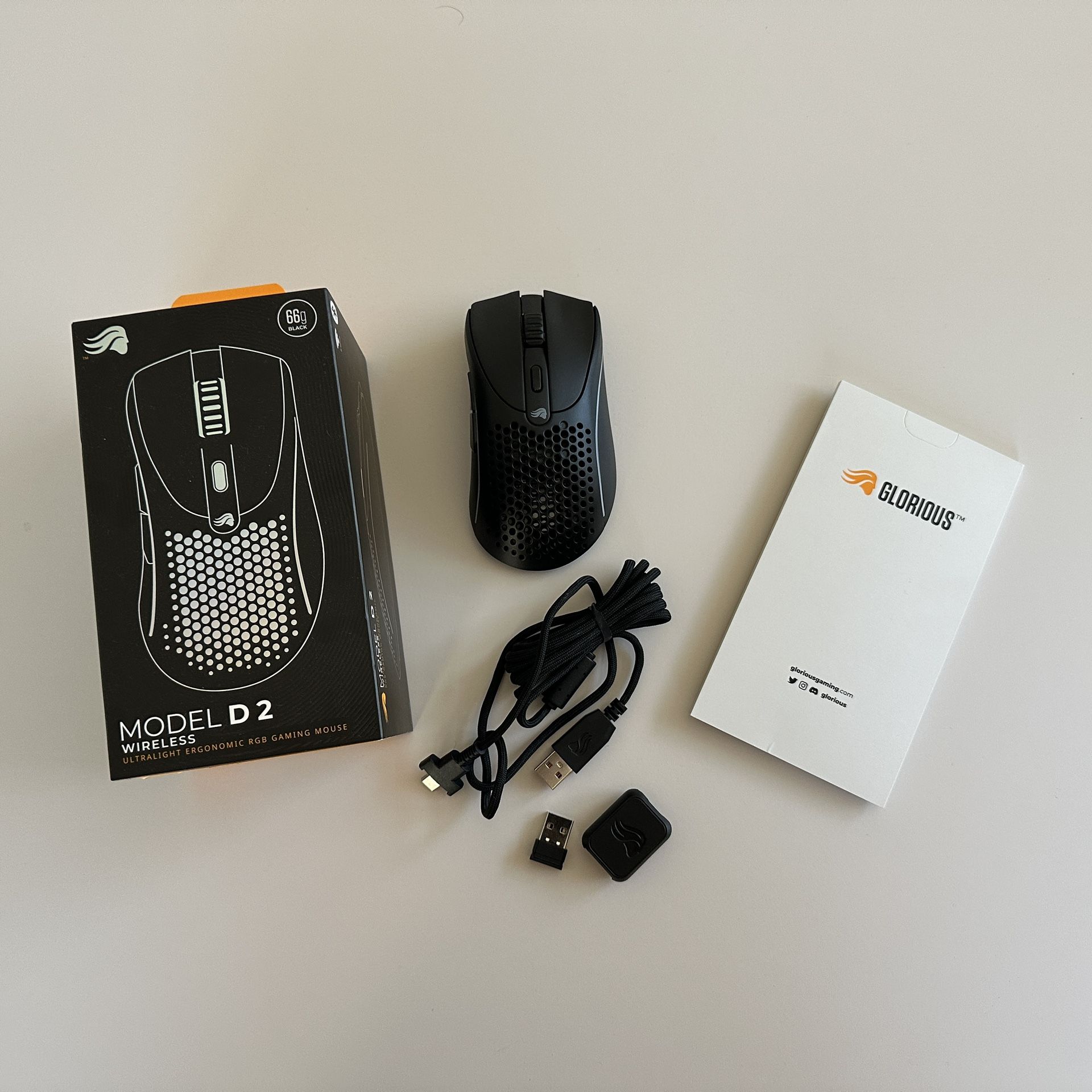 Glorious WIRELESS D2 Gaming Mouse