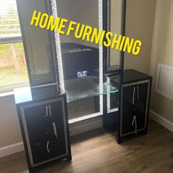 Furniture vanity with Bluetooth