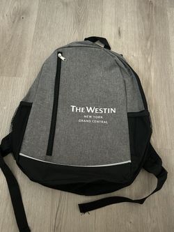 School Bag/Backpack - The Westin Hotel Bag (NEW)