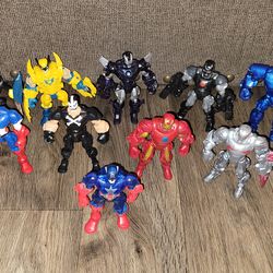 Marvel mix mashers toys action figures