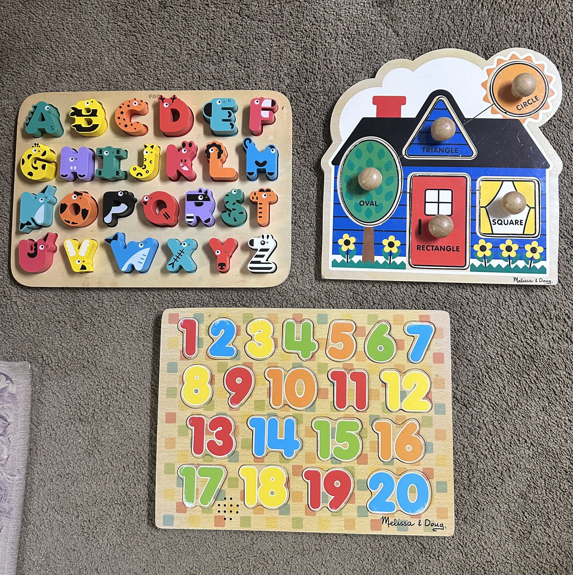 Wooden Puzzle Games By Mellisa & Doug