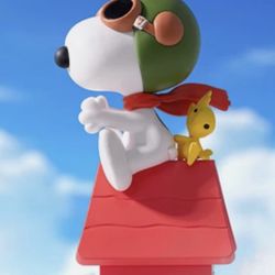 SECRET Flying Ace RARE Snoopy & Woodstock Figure The Best Friends Series POPMART
