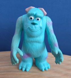 2001 McDonald's Disney Pixar Monsters Inc. Sulley 5.5" Plastic Figure