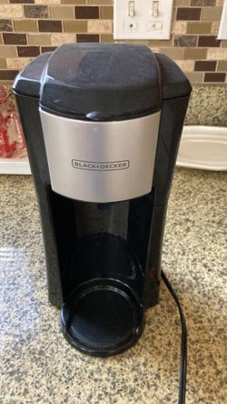 One Cup Black&decker Coffee Maker