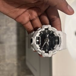 white gshock