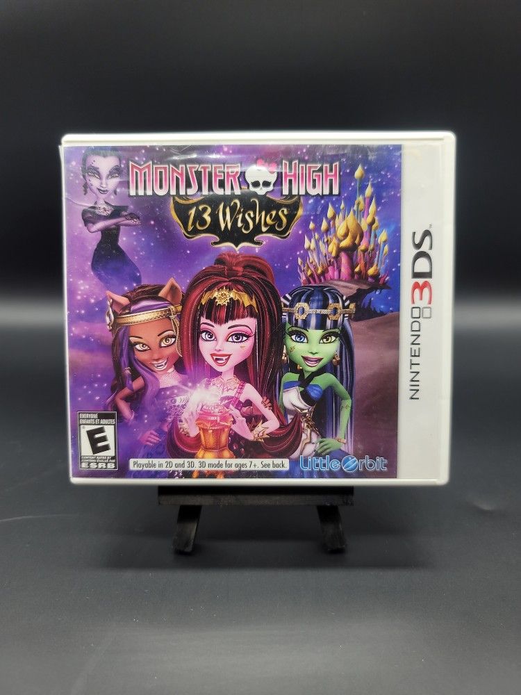 Nintendo 3DS Monster High 13 Wishes ( Complete )