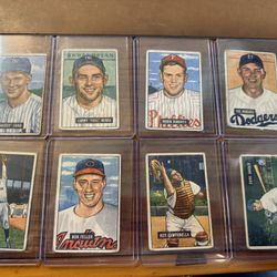 1951 Bowman Baseball Near-Set – 265 of 324 Cards