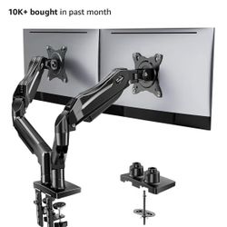 Brand new dual monitor c clamp for desk