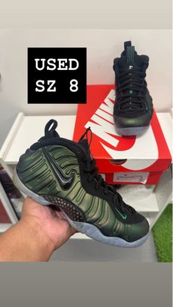 USED Nike Air Foamposite Pro pine green SZ 8