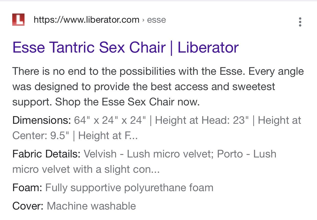 Liberator Yoga Chair