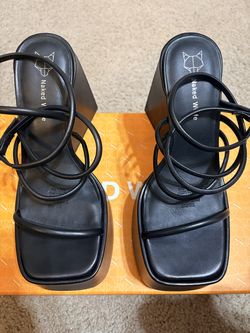 Naked Wolfe Black Angel Platform