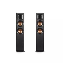 Klipsch Reference R-625FA Floorstanding Speaker, Black, Pair