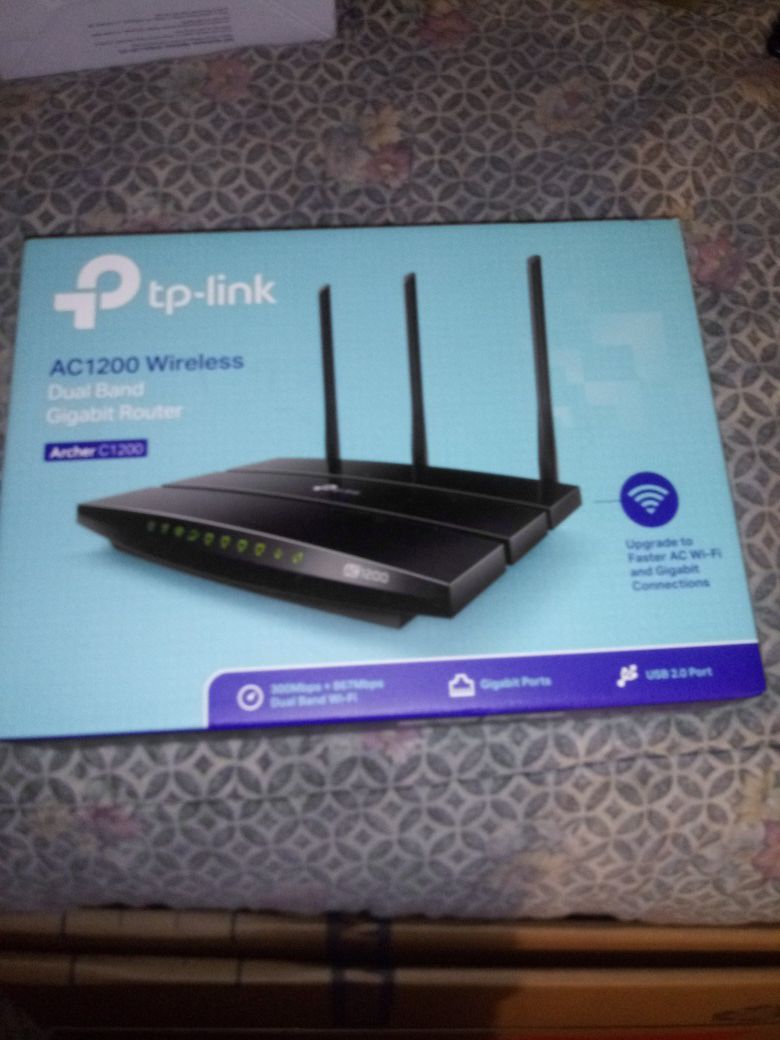 Tp-link ac1200 wireless dual band gigabyte router