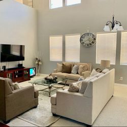 2 Couch Beige Set From Ashley’s Furniture
