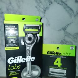 Brand NEW! 🪒   Gillette Labs Shave / Razor Products - w/ Exfoliating Bar & Refills (((PENDING PICK UP)))