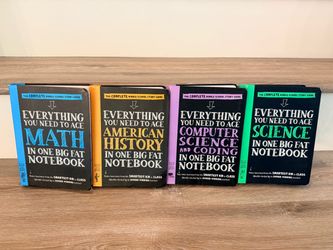 Big Fat Notebook Middle School Study Guide Set of 4