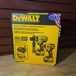 Dewalt XR Hammer Drill And XR Impact