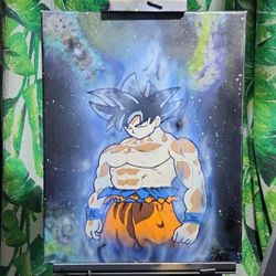 Original Painting Of Goku