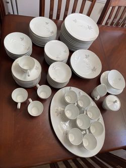 Mikasa Silver Maple China Set
