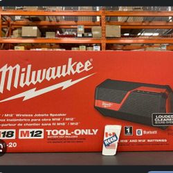 Milwaukee Jobsite Speaker New M18 