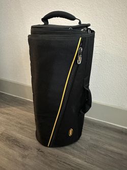 Rolling Garment Bag Suit Compartment Black Travel Carry-On