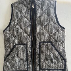 J.Crew stylish Herringbone vest size XXS
