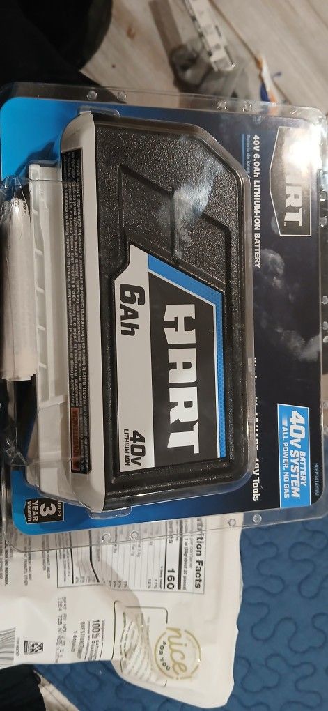 Hart 6 Ah 40v
