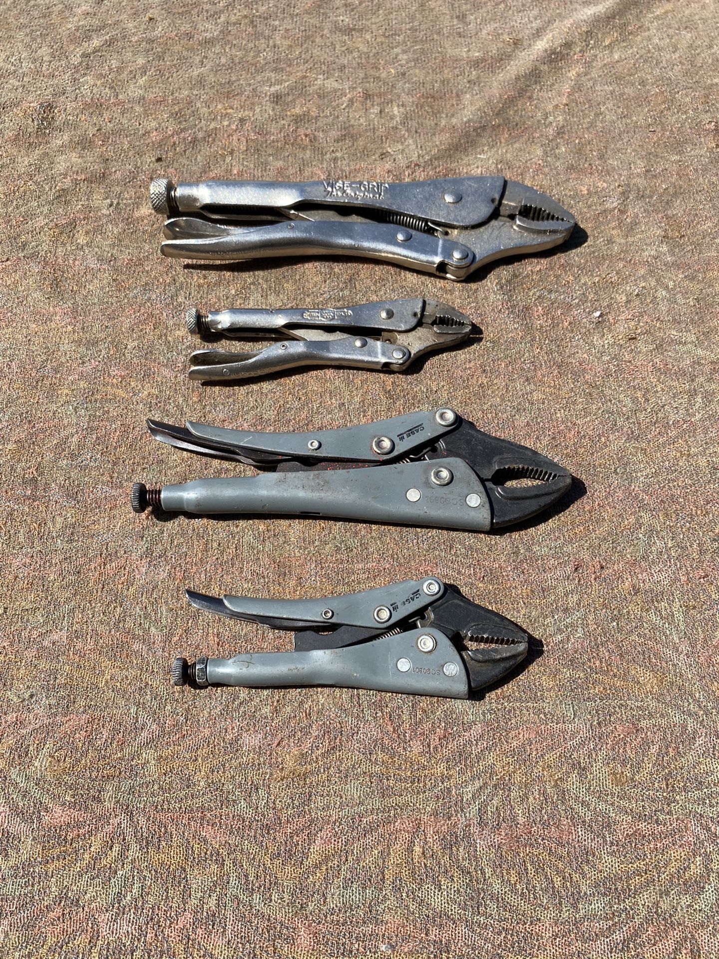Locking Pliers Vice Grips And Case