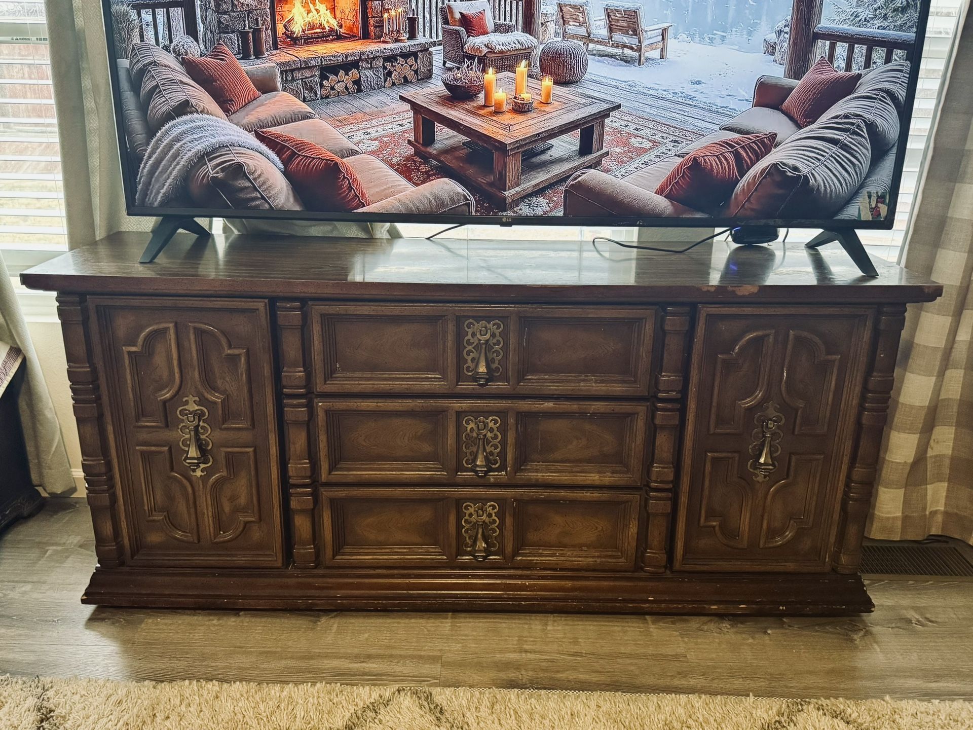 Giant Dresser/entertainment Center