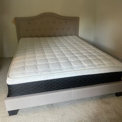 Queen Size Bed Frame And Mattress