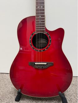 Ovation Balladeer Acoustic Electric Guitar