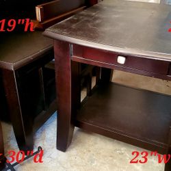 Coffee & End Table Set